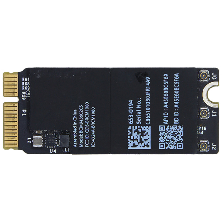 Genuine Wireless Card (661-02363) A1398 A1502 2015