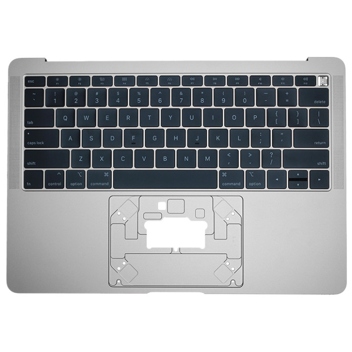 Genuine Top Case w/ Keyboard, Silver (661-09737) A1932