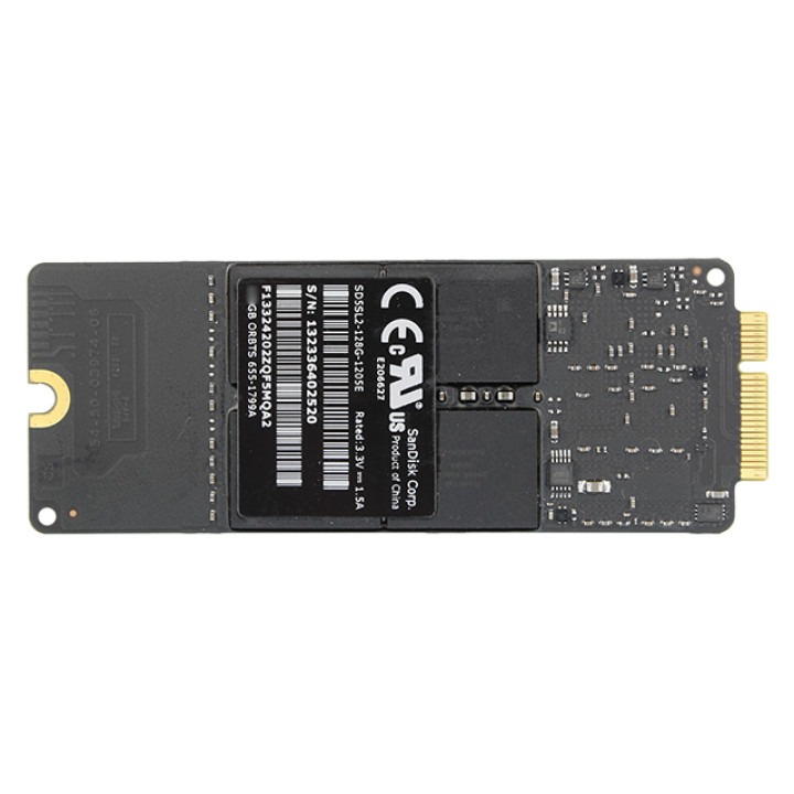 Genuine Solid State Drive (SSD) PCIe 128GB (661-7285) A1398 (EARLY 2013 LATE 2012) A1425